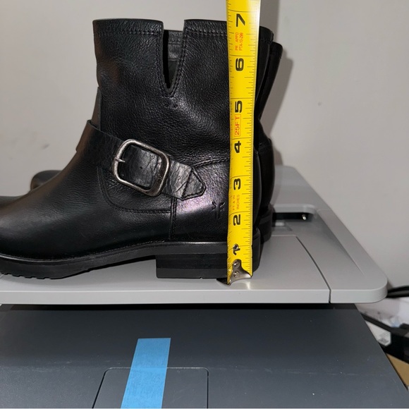 NEW LEATHER BOOTS BY FRYE VERONICA STYLE SIZE 7 WOMANS - Picture 5 of 13